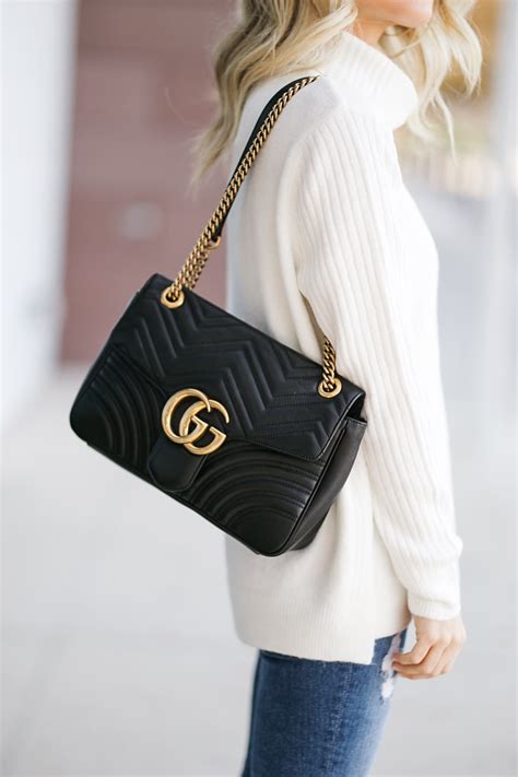 gucci marmont velvet bag review|what makes gucci marmont bag.